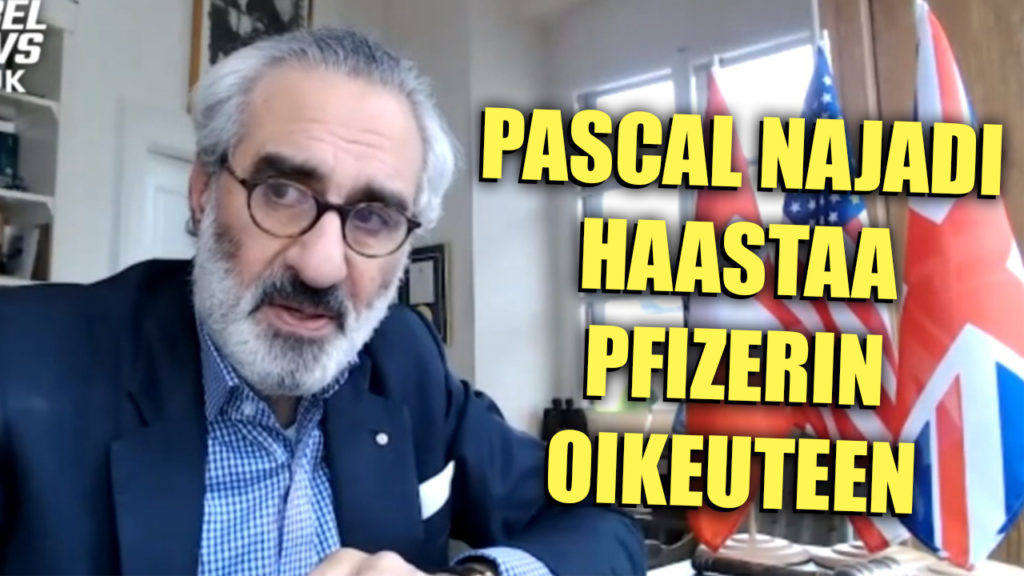 Pascal Najadi haastaa Pfizerin oikeuteen – suomeksi tekstitetty